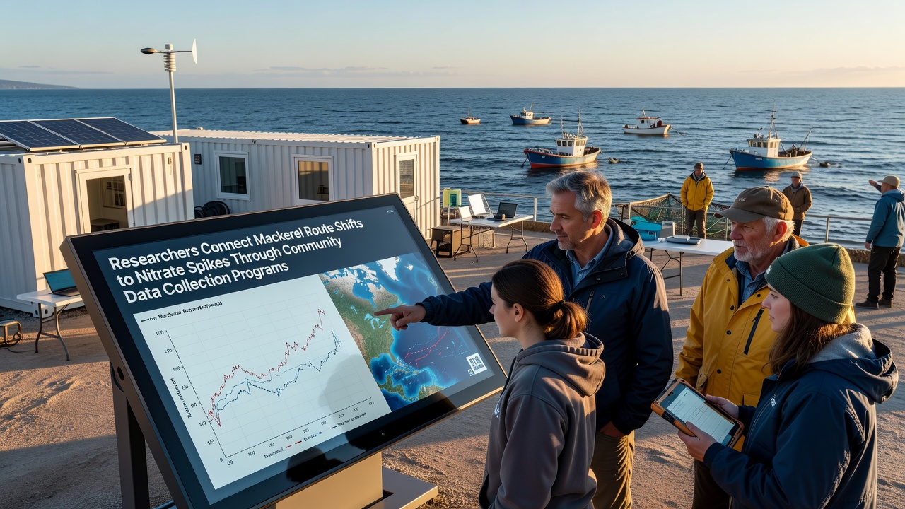 Community Programs Track Mackerel Migration Patterns Alongside Nitrate Level Changes in Coastal Waters
