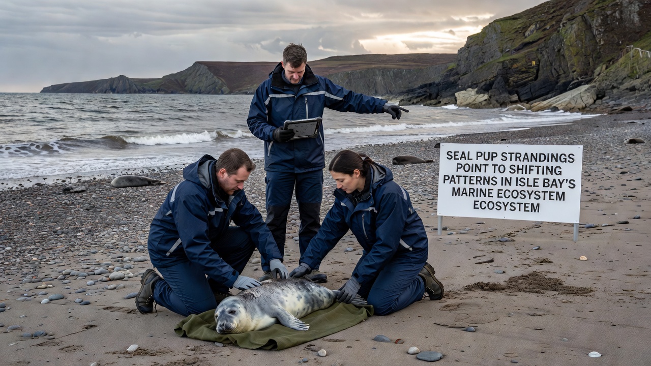 Seal Pup Strandings Reveal Ecosystem Changes Across Isle Bay